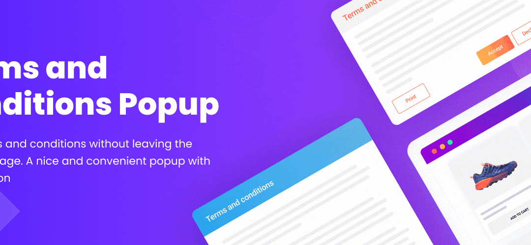 WooCommerce Terms and Conditions Popup
