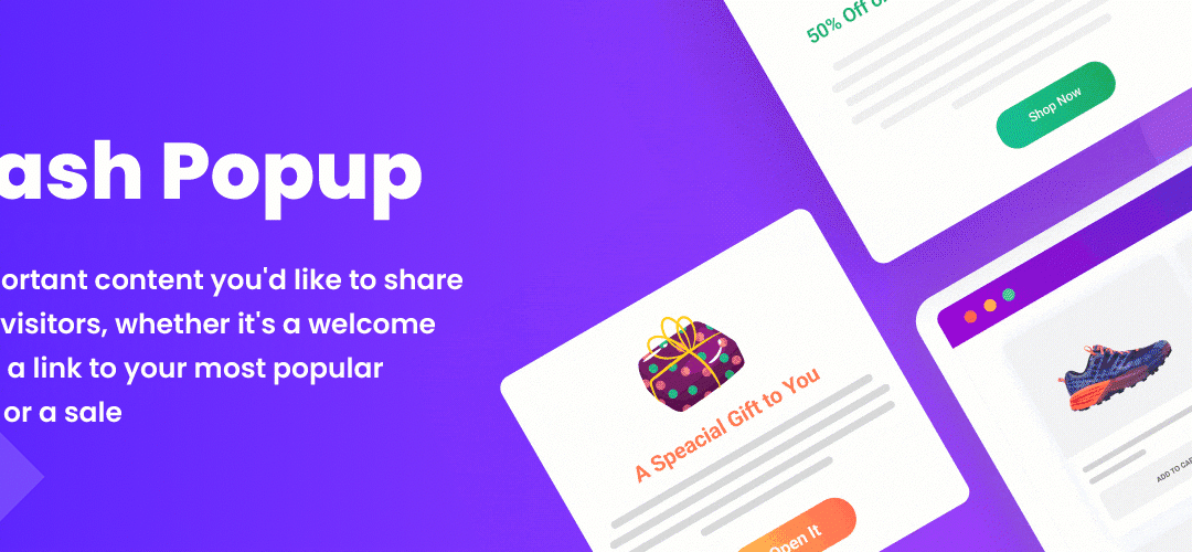 WooCommerce Splash Popup