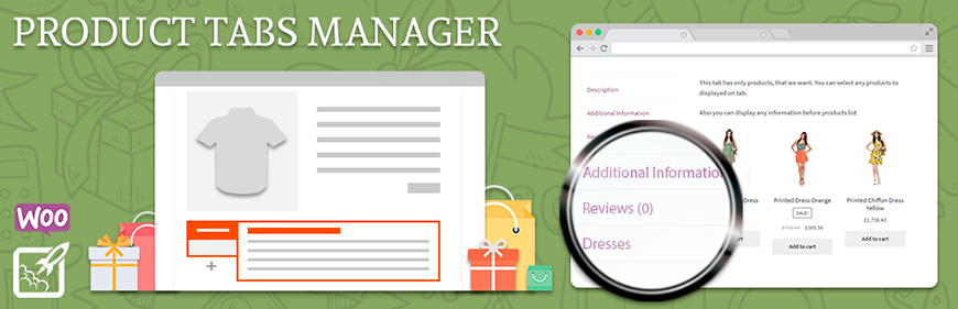 WooCommerce Product Tabs Manager