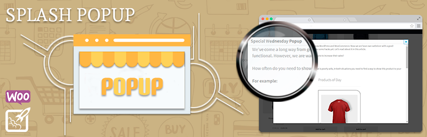 WooCommerce Splash Popup